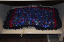 A traditional styled peg rug.
