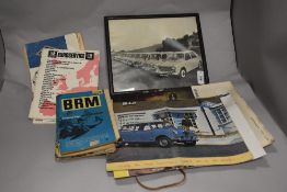 A mixed lot of ephemera, to include that of interest to AA, Chrysler Avenger and Riley, also