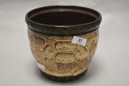 A mid century West German planters, impressed number of 887-17 to base.