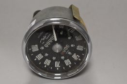 A Jaeger speedometer, SN 6160/00.
