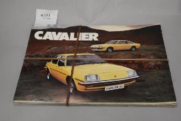 A mixed lot of Specification catalogues and similar, of Rover V8-S, MG Midget and MGB GT, Mini van