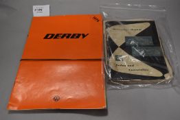 An Assortment of Volkswagen ephemera, including Sedan and convertible instruction manuals and