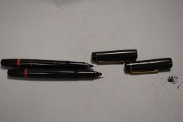 Two Ripidograph stylo pens one withh damaged cap
