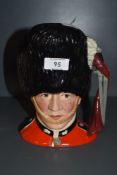 A 1980s Royal Doulton tankard, 'The Guardsman'.