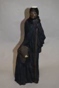 A soul journeys Maasai figurine, Mtembei, he who roams the plains, limited edition of 0421 of 5000.