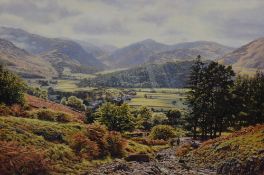 Local Interest* After Keith Melling (British b.1946) colour print, Lake District scene, signed in