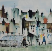 After Sue Howells RWS (British b.1948) a limited edition coloured print, entitled 'A Woman's Work'