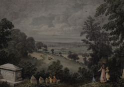 After J. M. W. Turner, R.A.DEL (1775-1851) hand-coloured engraving, entitled 'Kirby Lonsdale