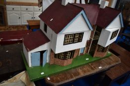 A vintage dolls house
