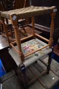 Two vintage stools