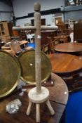 A traditional wooden posser