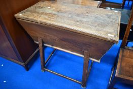 A 19th Century mahogany dough chest