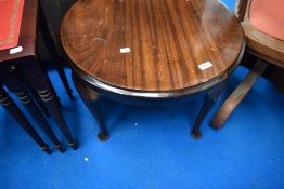 An early 20th Century mahogany coffee table