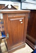A Victorian mahogany pot cupboard