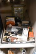 A miscellany of items, comprising; Vintage Christian Dior 'Diorissimo' perfume in original
