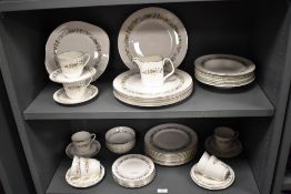 An extensive collection of Royal Doulton Pastorale (H5002) tableware