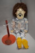 A Sergeant Pepper Paul McCartney rag doll and nine Robertsons advertising dolls.