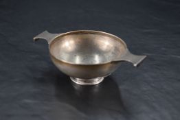 A George V Scottish silver quaich, of traditional design, marks for Edinburgh 1923, maker Henry