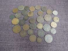 A collection of Commonwealth mainly Copper Coins including Australian 1911 Half Penny 1922 Penny,