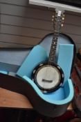 An early 20th Century banjo mandolin , J E Dallas maker, stamped 415 Strand, serial number 5685,
