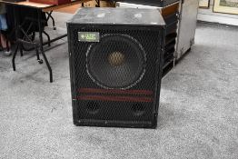 A Trace Elliott bass speaker cab