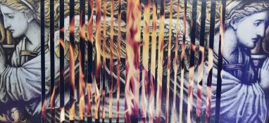 Robert Richfield (American b1947-Present) A group of four experimental multi-panelled photographic