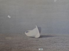 After Walter Lazzaro (1914-1989), print, 'Barca Bianca', seascape, framed, mounted, and under glass,