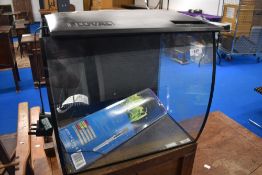 A Fluval fish tank
