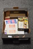A collection of stamps, including British and Foreign interest.