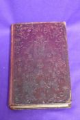 A Comic Offering, Fourth Volume, dated 1834, leather bound book