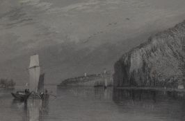 After Joseph Mallord William Turner RA (1775-1851), 'Coteaux de Mauves', framed, mounted, and