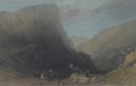 After Thomas Allom (1804-1872, British), and other engravers, coloured prints, an assorted