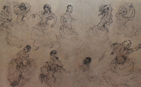 After Sir William Russell Flint RA PRWS (1880-1969), print, 'Variations On A Theme', signed in
