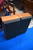 A pair of vintage speakers, Derma by Decca