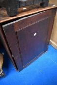 A 19th Century oak cabinet of small proportions