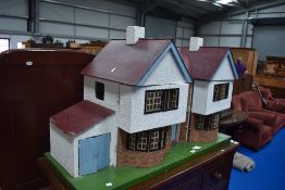 A vintage dolls house