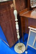 An onyx standard lamp