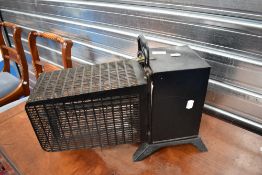 A vintage Negretti and Zambra thermo hydrograph , number 37580