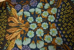 A large quantity of vintage Sanderson 'The Mallow' fabric.