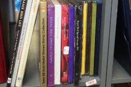 GB COLLECTION OF 11 ROYAL MAIL YEAR BOOKS TO 2011, + 3 IOM BOOKS Collection of 11 Royal Mail year