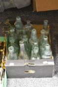 A variety of vintage advertising bottles, including those of interest to Preston, Lancaster and