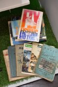 A selection of fishing related books including 5 hardy`s Anglers guides from the 50s and 60s