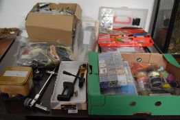 A vast and comprehensive collection of everything for fly tying including Vices and hooks beads,