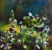 Dorothy Walsby (20th Century, British), enamel on copper, two contemporary paintings entitled 'Fairy