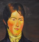 After Ramsay Richard Reinagle RA (1775-1862), oil on canvas, Portrait of John Constable, an