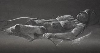 20th Century, mixed media, An assorted collection of life studies of the female form, together
