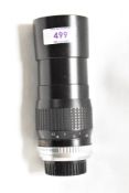 A Hoya HMC Tele Auto 1:3,5 200mm lens No721679