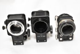 Three Focus bellows including Novoflex