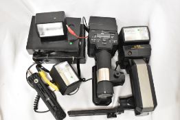 A Sunpak Auto 63-22 Pro system flash