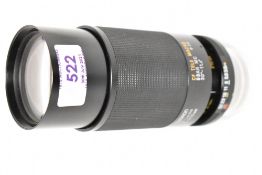 A Tamron CF Tele Macro 1:3,8- 4 80-210mm lens No 4035537
